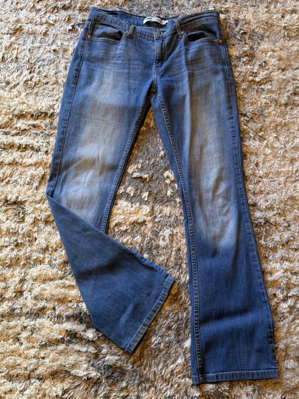 LEVI’S 524 Bootcut Low Rise Blue Jeans Women’s 9